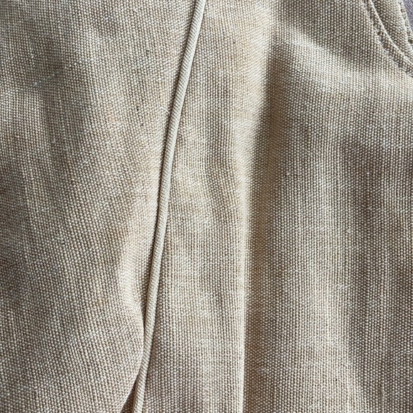 Vintage Antik Kraft Boho Chic bag cotton with leather fringe - Picture 7 of 14